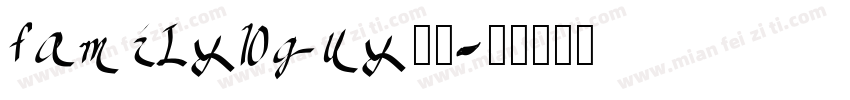 family guy字体字体转换
